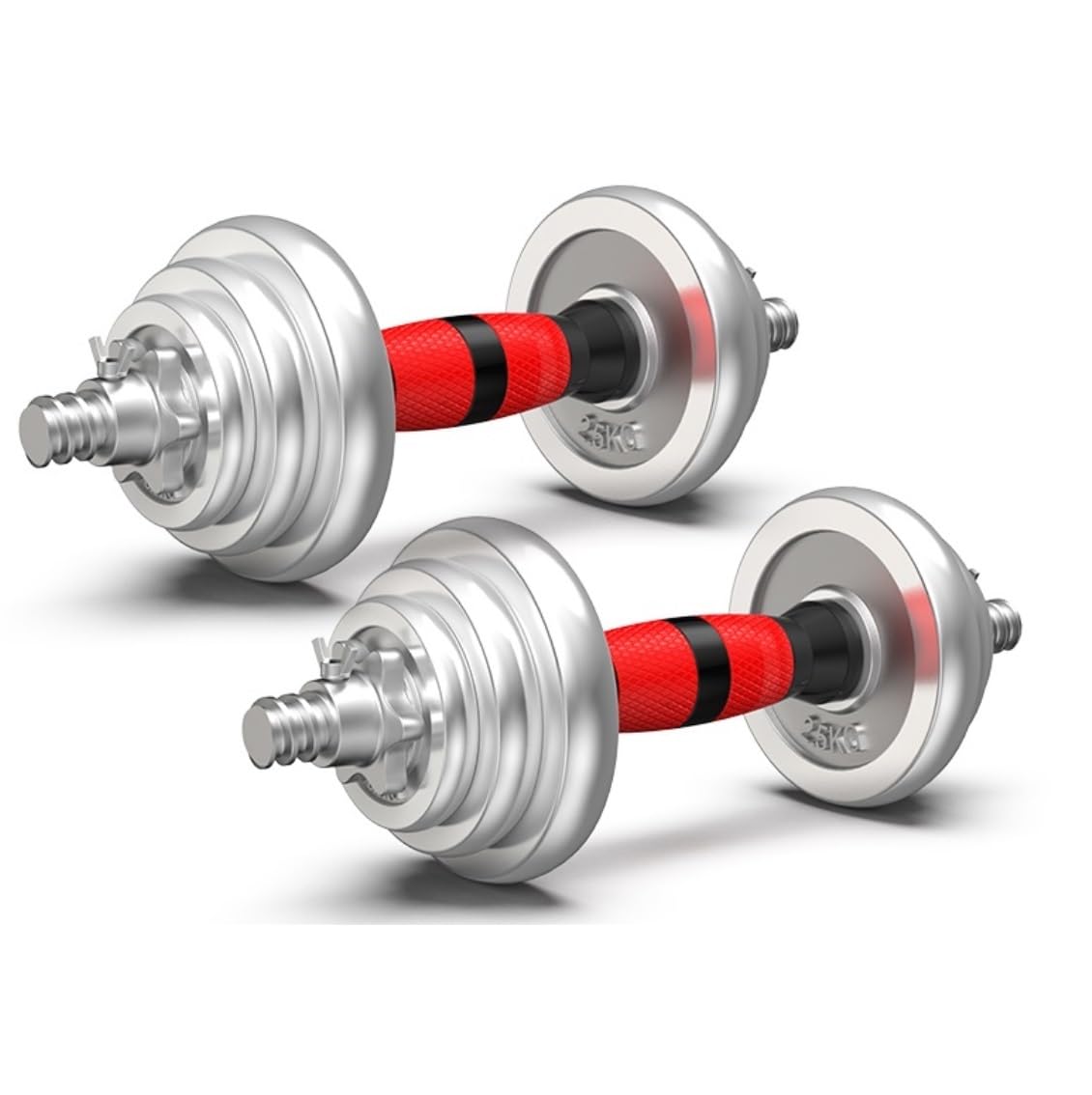 Set di manubri, set pesi, elettrolitici, da fitness, con bilanciere, regolabili uomo, coppia, palestra