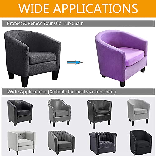 Funda de sofá extraíble de terciopelo morado claro para solucionar manchas en tapizados 7