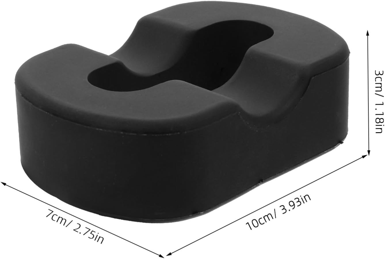 jojofuny Winch Fairlead Cable Guide Rubber Bumper for Off-Road Winch Rope Protection
