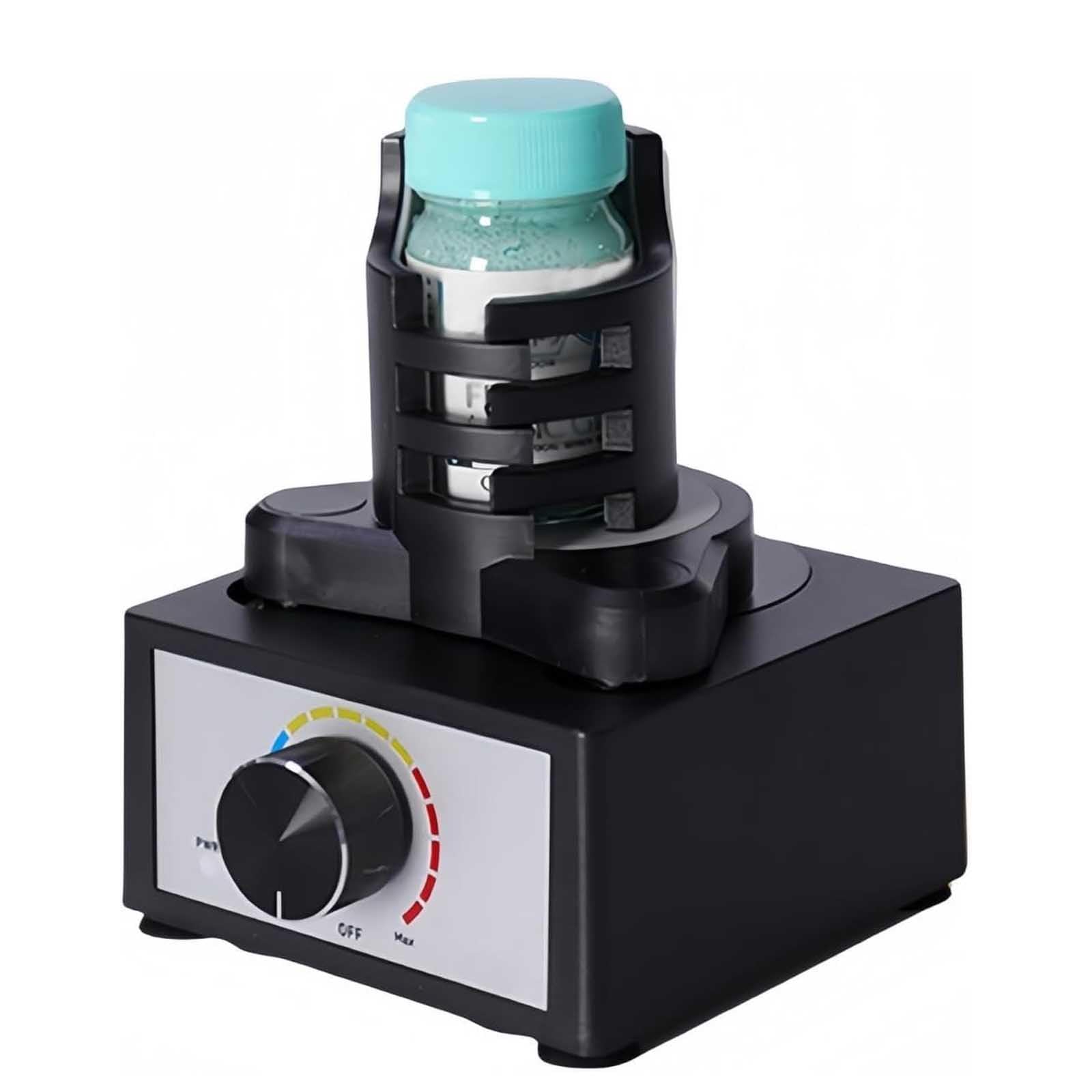 Mezclador de pintura, mini agitador de vórtice para esmalte de uñas de laboratorio, pintura acrílica adhesiva, 3 velocidades ajustables, agita uniformemente