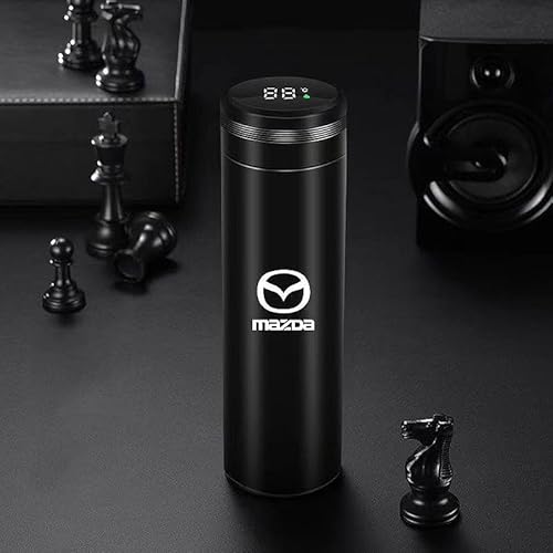 Simple Modern Insulated Water Bottle for Mazda 3 2003-2023, Sports Water Bottle Vacuum Insulated Coffee Flask For Hot And Cold Drink Insulated Beverage Containers
