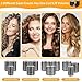 39PCS Self Grip Curlers 3 Sizes - Black 2.5in, 1.9in, 1.4in Rollers with Duckbill Clips for Long, Medium, Short, Thick, Fine Hair Volume and Bangs (Black)