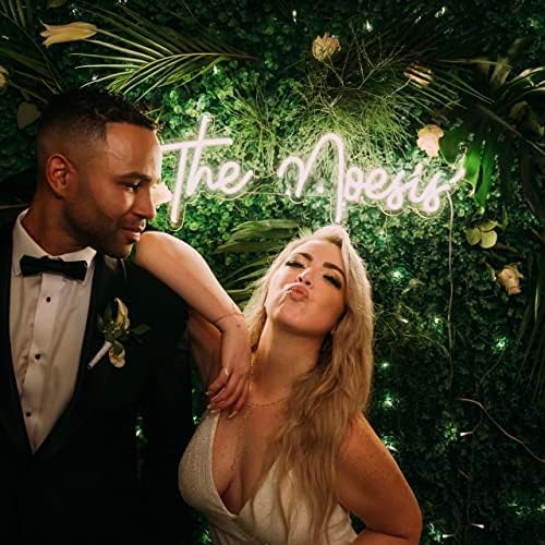 Miniatura 2 de Letrero de neón personalizable con el nombre para boda, cumpleaños, graduación, fiesta, decoración de pared. Luz de neón personalizada para