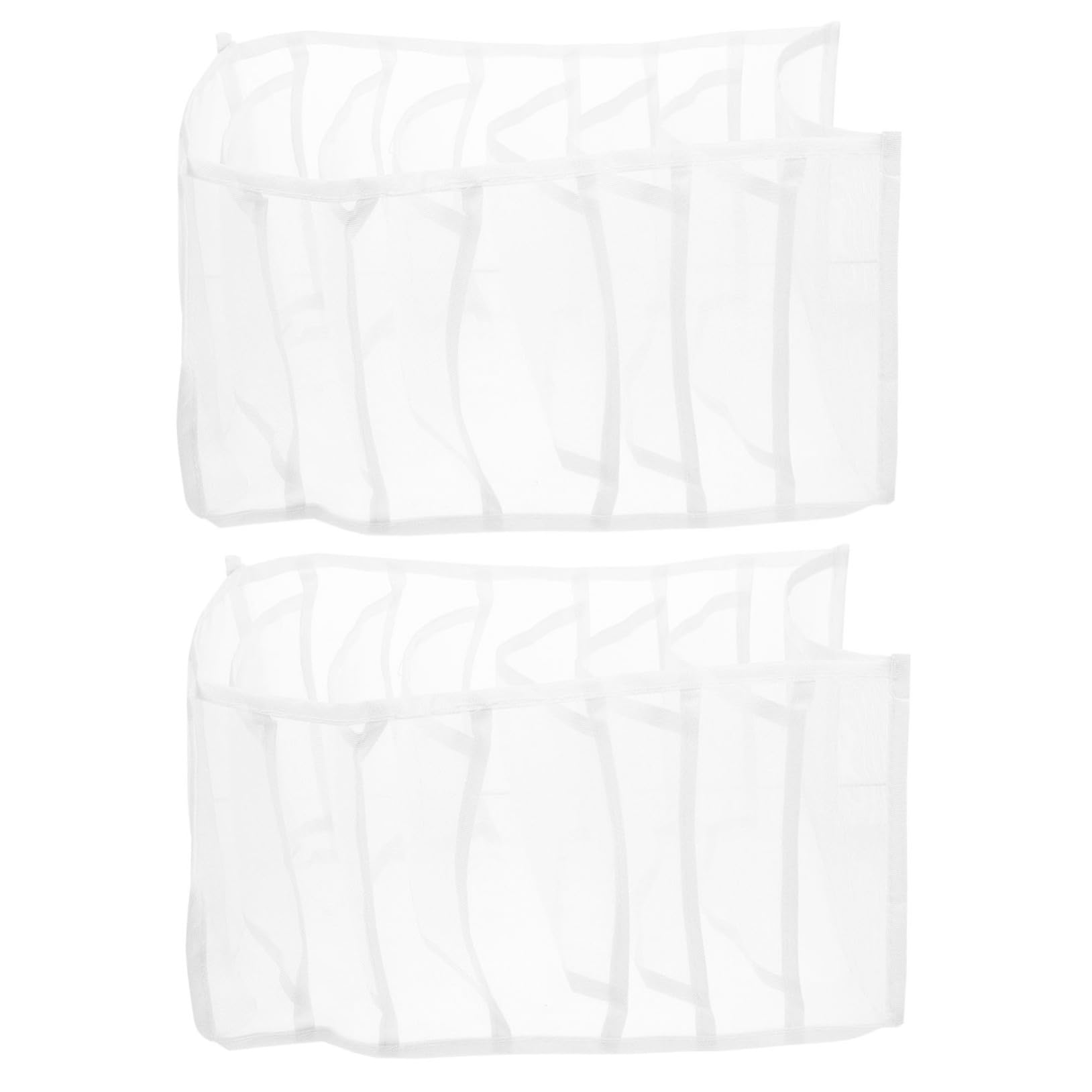 Cabilock 6piezas Organizador De Ropa Plegable Compartimentos Para Jeans y Ropa Interior Para Armarios Mantiene El El