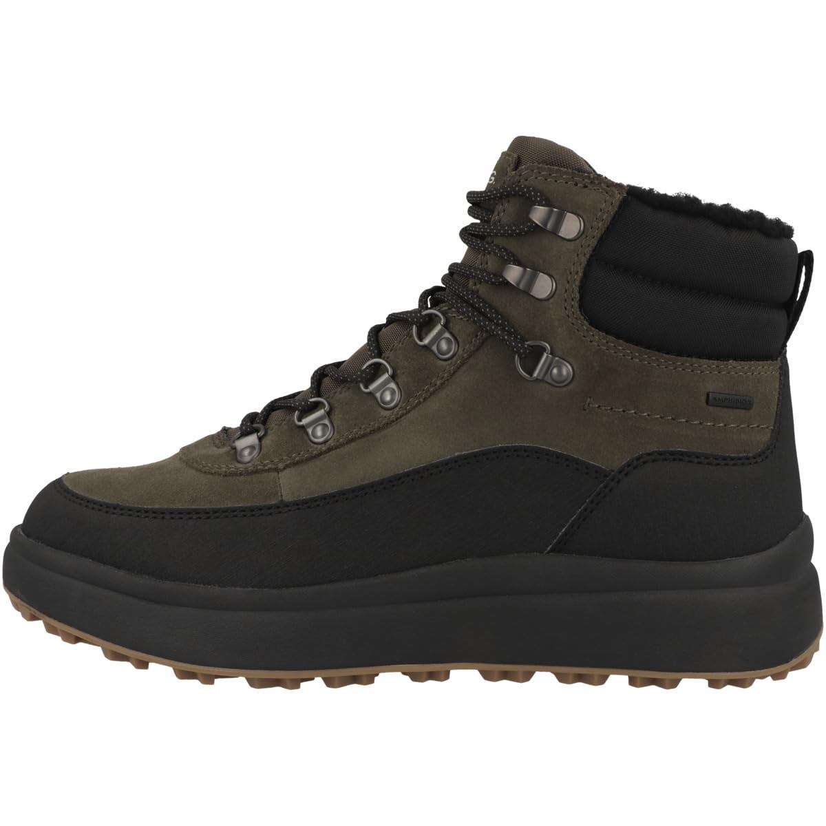 Geox Herren Military Black Man U Granito + Grip B Abx Ankle Boots Military/Black 44_Eu
