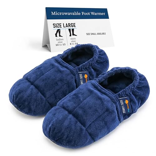 Microwavable Foot Warmer Slippers