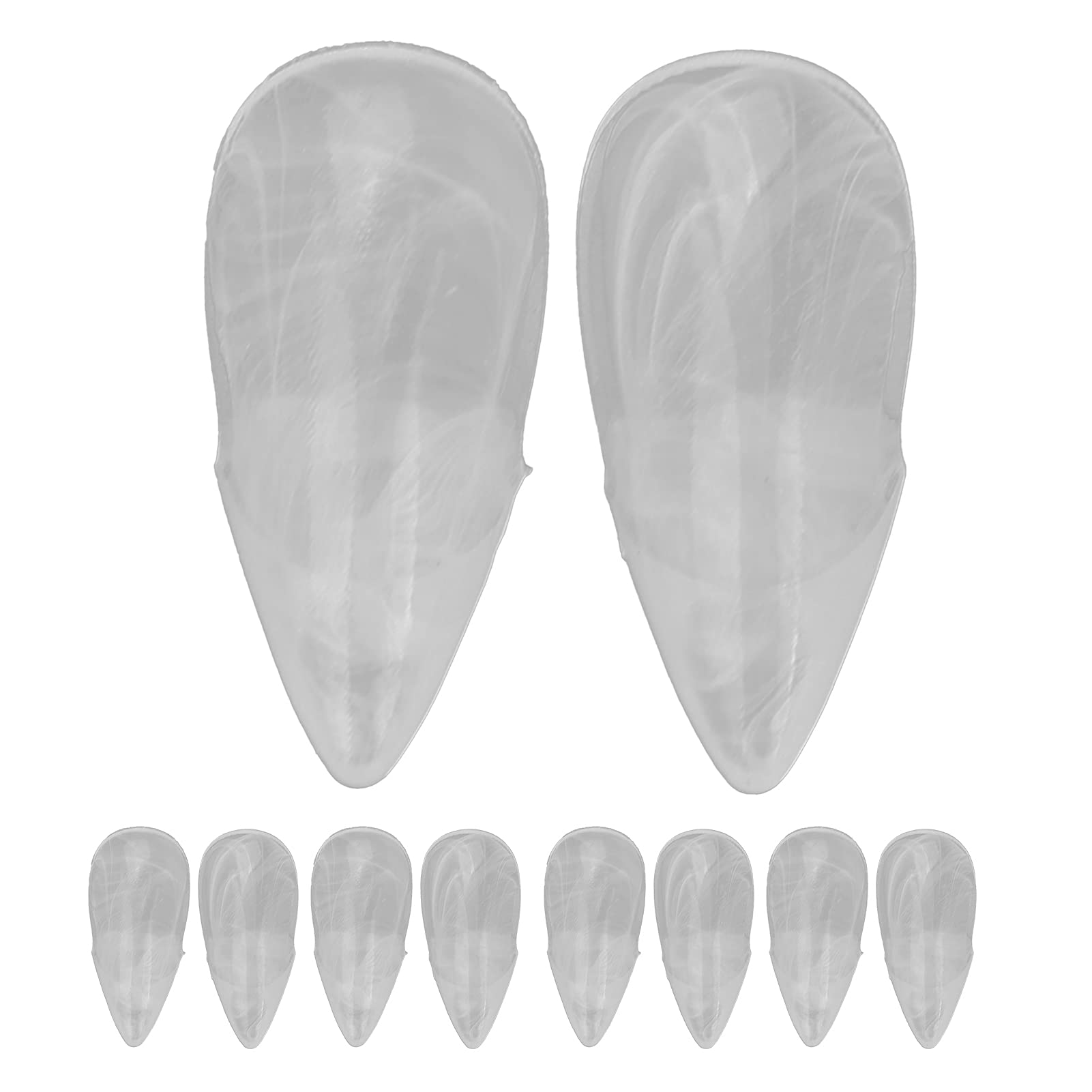 Vampire Teeth, Halloween Fake Fangs Reusable for Halloween Parties for Werewolves(17MM)