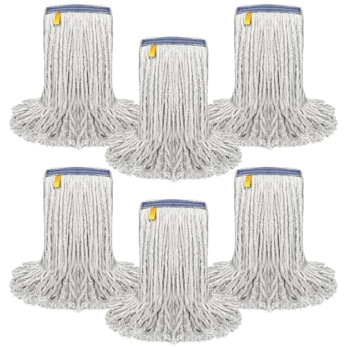 Kleen Handler Baumwoll-Nassmoppköpfe, 24 Stück