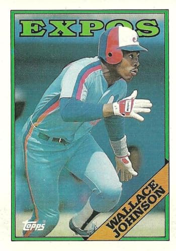 Baseball 1988 Topps #228 Wallace Johnson NM-MT Expos