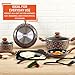 IMUSA 10pc Mexican Talavera Design Cookware Set with Tools