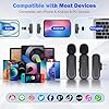 Wireless Lavalier Microphone for iPhone, iPad & Android– 2 Mini Clip-on Mics with Charging Case, Noise Reduction, for Video Recording YouTube, TikTok, Vlogging #4