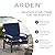 Arden Foam Outdoor Deep Seat Cushion Set, 24 x 24, Made with ProFoam, Rain-Proof, Fade Resistant, Simone Black Tropical