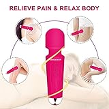 KINGWAND Mini Small Wand Massager - Cordless Handheld Powerful Personal Tissue Massager for Back Neck Shoulder, Sports Recovery ...