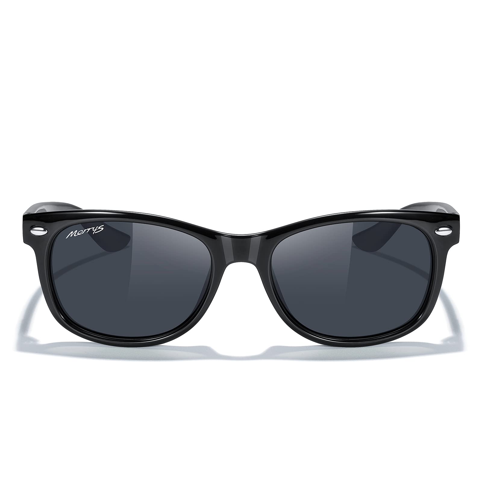 MERRYS Unisex Kids Polarized Sunglasses for kids Children Polarized Retro Sunglasses Age 3-12