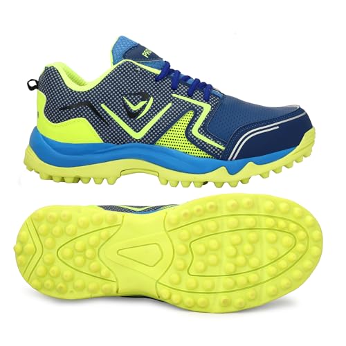 Image of PRO KVH Plus 2.0 Cricket Shoes for Men's - Fast Strap Rubber Spikes, Lightweight,Performance, Comfort, and Durability Shoe for All-Round Performance