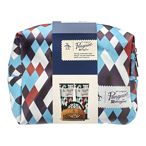 Original Penguin Gift Set: Hair and Body Wash 100ml, Conditioner 100ml, Matte Hair Clay and Comb - Image 2
