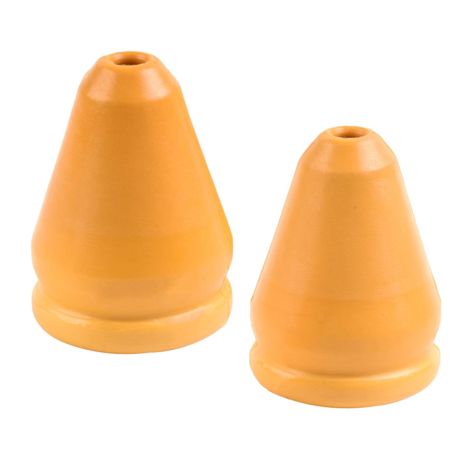 CALANDIS™ 2Pcs Rear Coil Spring Bump Stop for Jeep Commander WK WH 3.0L Replaces | Shocks Struts | Suspension Steering | Car Truck Parts