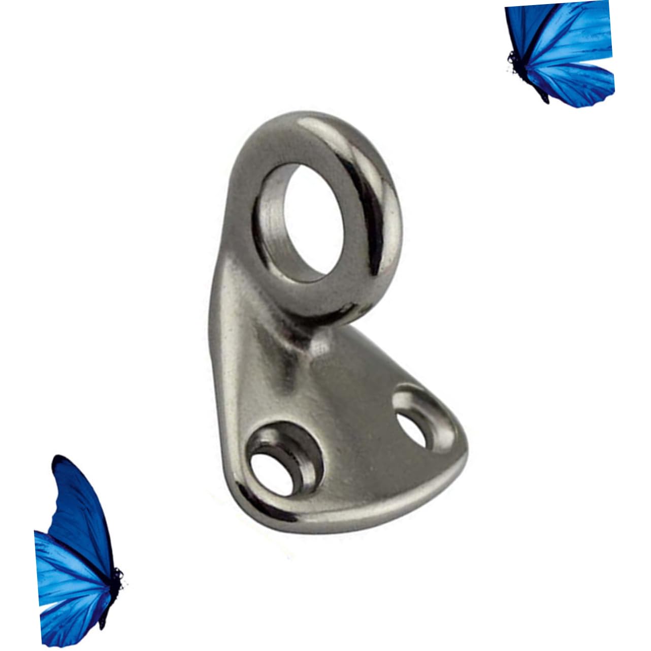 Kisangel Set of 2 Metal Yacht Hooks Boat Hooks Collision Avoidance Design Stainless Steel Hooks for Yacht Boat Clothing h