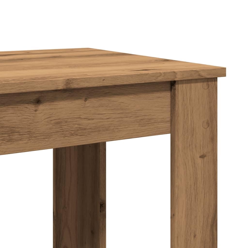 LAPOOH Mesa Alta Bar Madera ingeniería Roble artisian 102x50x103,5 cm, Mesa Terraza, Mesa Exterior, Mesa Jardin, Mesas De Terraza Y Jardín854417