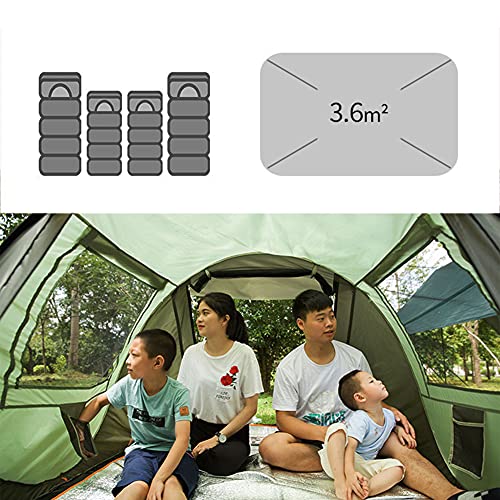 Carpa GeRRiT Instant Family para Camping miniatura 6
