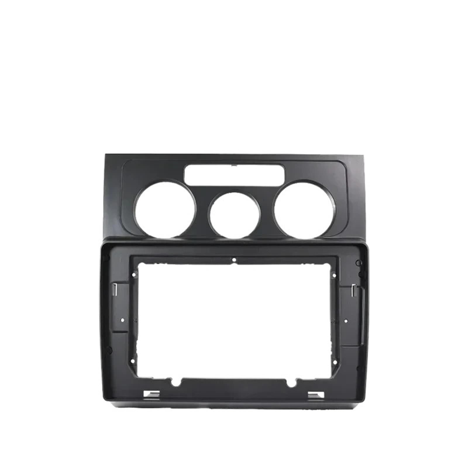 JKELPV Car Radio Frame Kit Fit For VW Touran 2004-2008 Audio Dash Kits Frame Facia Panel Car Radio Fascia Frame 10inch Radio adapter(Only FrameC)