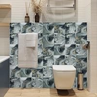HORIWE Quadratisch Fliesenaufkleber PVC Wasserdicht Wandaufkleber 20 Stück – Ansicht 4