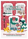 560円お得!ディズニー アドベントカレンダー ミッキーフレンズ カウントダウンカレンダー キャラクターズ クリスマスフィギュアチョコレート 24個入り 40g