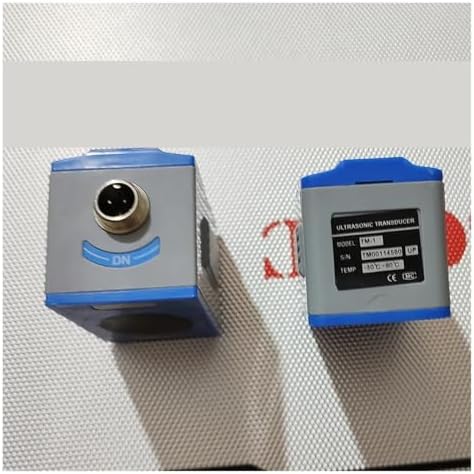 High Sensitivity Ultrasonic Flow Meter TUF-2000H with TM-1 Transducer - Portable Digital Liquid Flowmeter for Accurate Measurements - RS232 Clamp Sensor Included