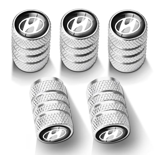 5pcs tire Valve stem caps, Metal auto tire Protective Valve ...