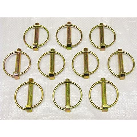 x10 6MM Linch Pins - Lynch Fastener Trailer Tractor Safety Cover
