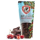 Cherry Republic Chocolate Cherries - Authentic & Fresh Milk Chocolate Covered Cherries Straight from Michigan - Milk Chocolate, 14 Ounces