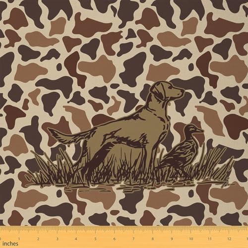 Tissu de chasse camouflage 276x150 cm pour remplacer vos tissus usés et créer votre déco DIY