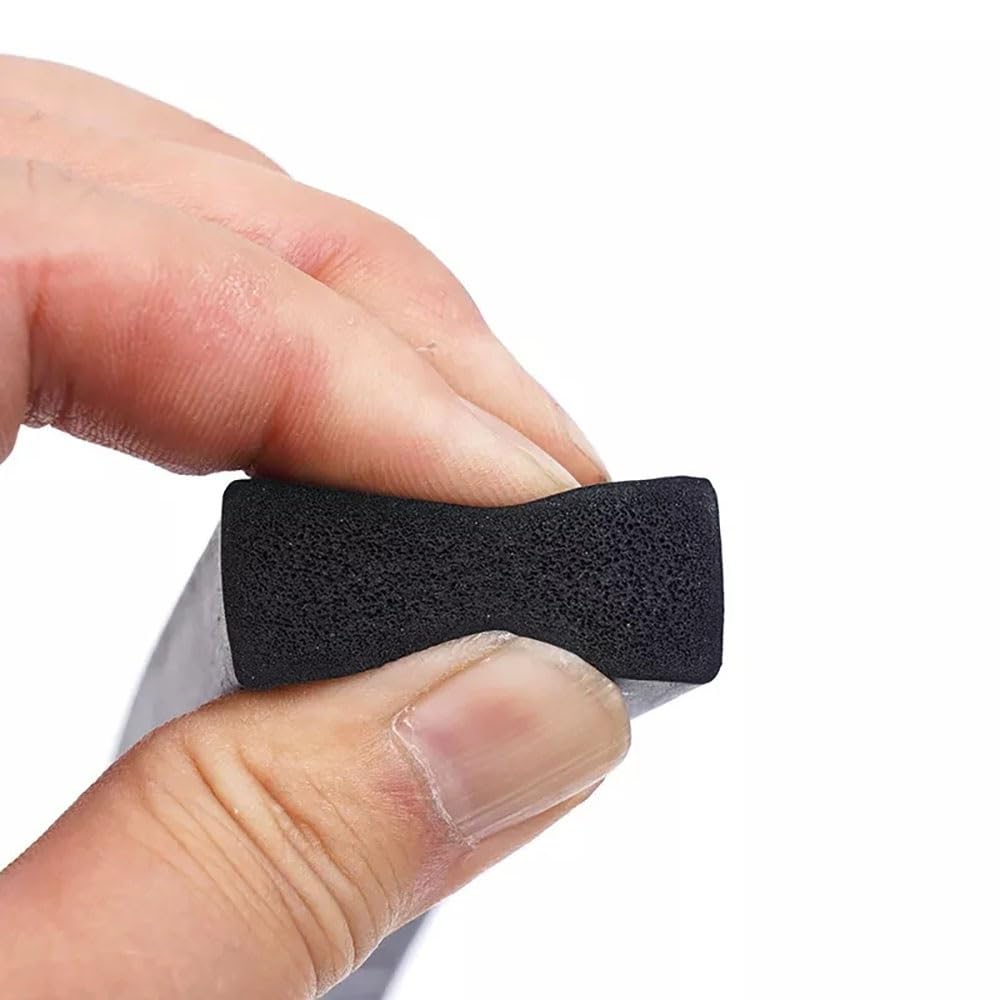 Guarnizione In Gomma for Porta Dell'armadio Da 5 M In Schiuma EPDM Nera | Schiuma a cellule chiuse, resistente compressione, -30 a 150°C, sigillatura quadri elettrici(20mmX12mm)