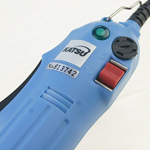 KATSU Electric Screwdriver, 3.5Nm 230V Handheld Assembly Line Straight Screw Driver with 6.35mm Hex Screw Driving Bit 10000223