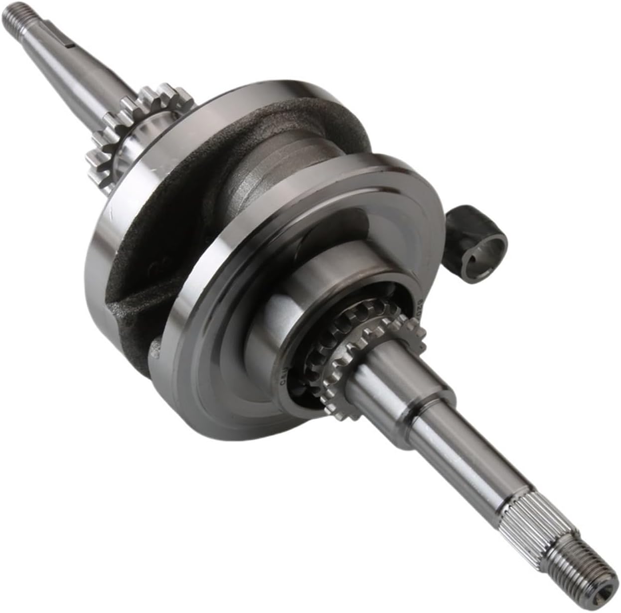 Universal GY6 50 Engine Crankshaft Compatible with BT4​​9QT 50cc 139QMB 139QMA 16 Teeth 4T