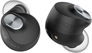 【VGP2026金賞】AVIOT TE-Q3RE ワイヤレスイヤホン アダプティブハイブリッドノイズキャンセリング 3Dスペーシアルオーディオ ハイレゾ対応 Bluetooth 5.3 マルチポイント ワイヤレス充電 最大42時間再生 IPX4防水 (ブラックオニキス)