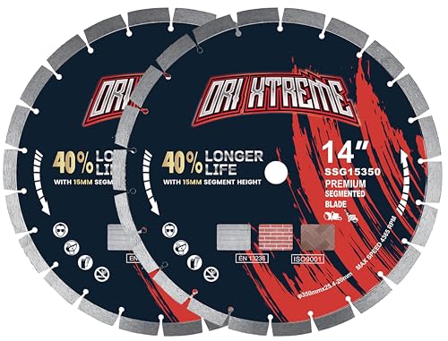 ORIXTREME 2-Pack Segmented Diamond Blade