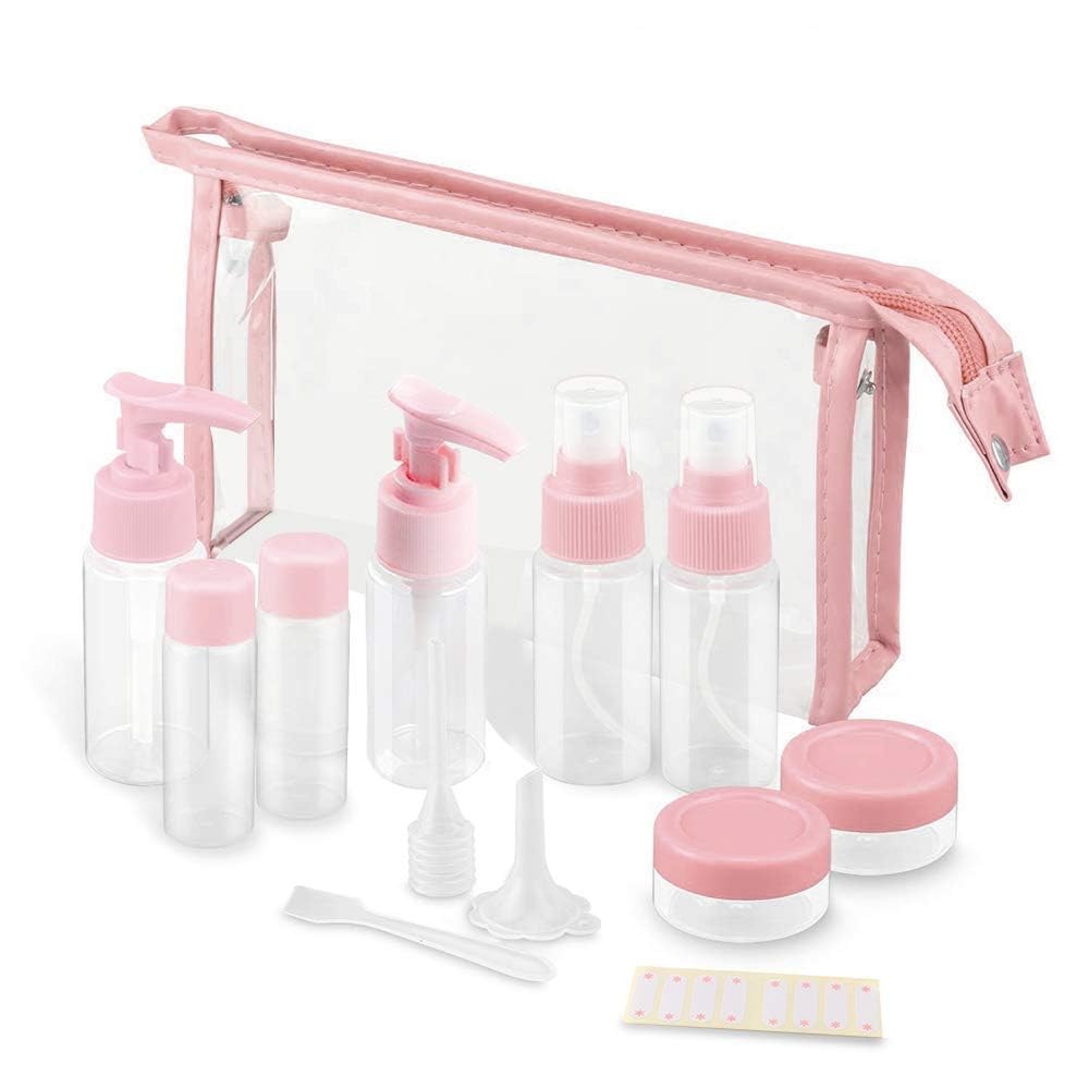 Urmili Portable Travel Cosmetics Bottles Plastic Pressing Spray Bottle for Makeup, Toiletries Liquid Containers-image-46