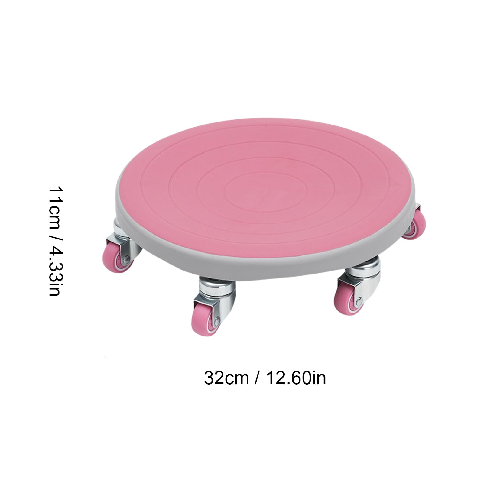 Disco ruota addominale - Ruota addominale, rullo di allenamento addominale con 6 ruote, ruota di allenamento muscolare, allenatore sportivo professionale con tappetino per ginocchia, equi