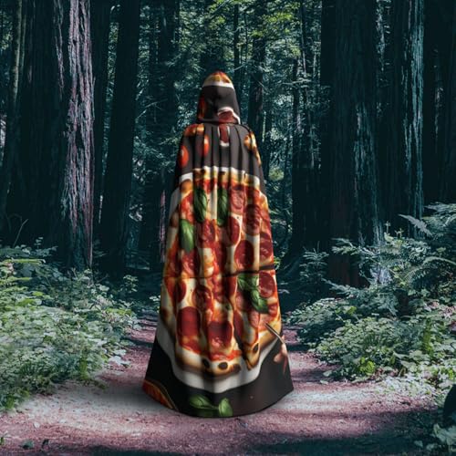 Cape à capuche pizza pour animer vos soirées d'Halloween