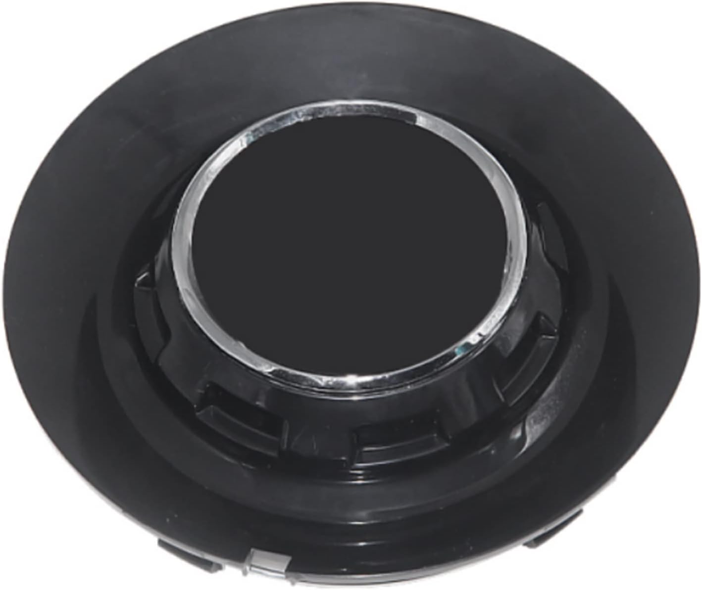 jfqm 146MM 1PC Wheel Center Hub Cover Cap With Logo BC383 BC-383 (Common To BC455 C-1258 C-1258-LA5B And TY006 Fit For MERCEDES-BENZ(Matte Black)