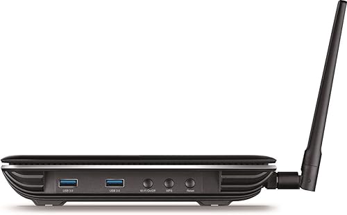 Miniatura 4 de TP-LINK TL-WR1043ND V3 N450 router de Gigabit de 450 Mbps con puerto USB para intercambio y almacenamiento, 3 antenas desmontables y botón WPS, Negro