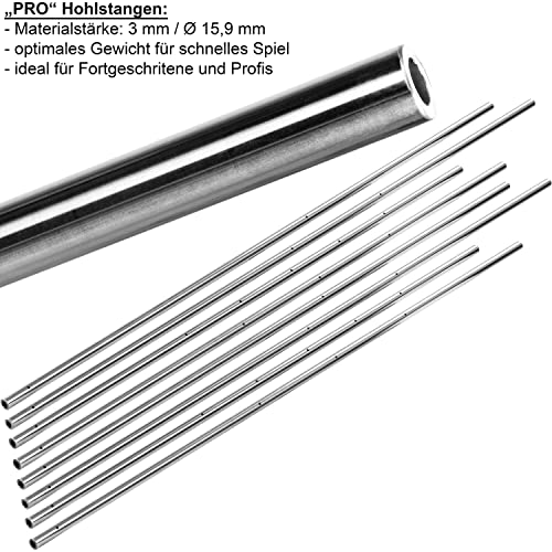 TUNIRO Tischkicker Basic/Pro, vormontiert, BTFV Zertifiziert, 4 Dekorvarianten, schadstoffgeprüft,...