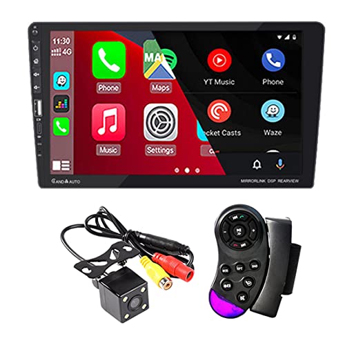 車載 ディスプレイオーディオ 1DIN Android リモコン付き　9インチ Amazon | 1Din 9インチ カーラジオ ステレオレシーバー タッチ