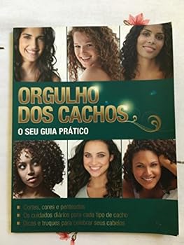 Paperback livro orgulho dos cachos cortes penteados cabelos v212 [Portuguese_Brazilian] Book