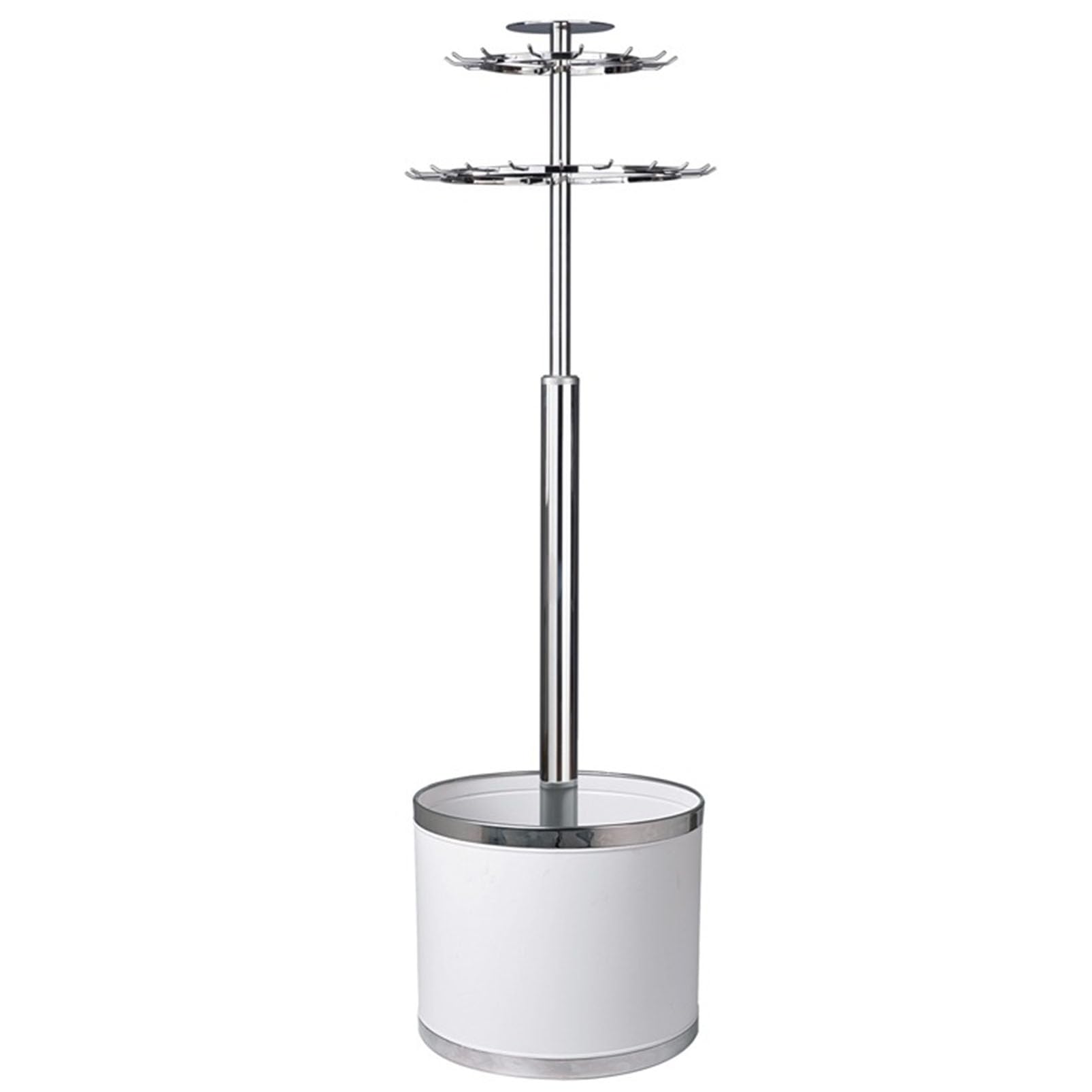 Organizador de corbatas giratorio para accesorios de armario, soporte de exhibición con estante para bolsos y monederos, soporte de almacenamiento para corbatas, chales, exhibición de cabina de