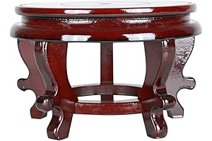 Elegant Oriental Vase Stand: A Touch of Eastern Charm for Your Precious Plants