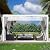 10' × 12' Louvered Pergola, Outdoor Aluminium Canopy with Adjustable Roof Curtains and Netting for Patio, Deck, Garden, Yard, Beach.(White)