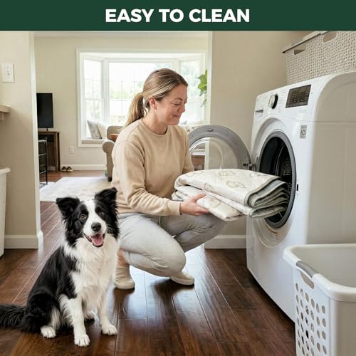 Image of FXW Rollick Unleashed Dog Playpen for Indoor, Yard, RV Camping, 32 inch 8 Panels Dog Pen with Washable Pee Pad for Small and Medium Dogs, Black│Patented