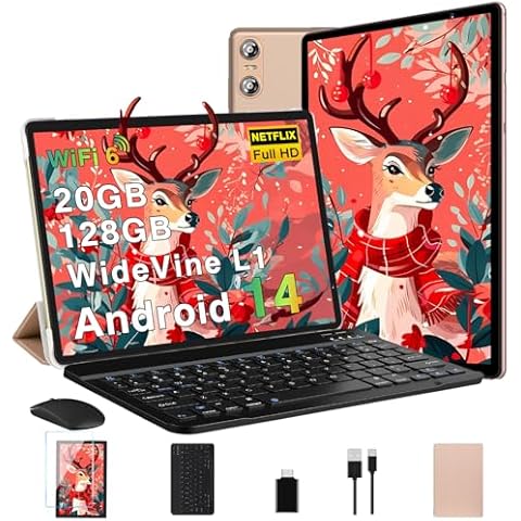 Tablette Biegedy 10 Pouces Android 14 Cover